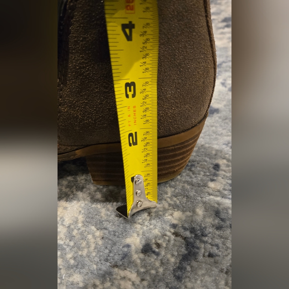 Lnwot Lucky Brand bartalino bootie Sz 9. Light brown. Zipper detail. - Picture 8 of 8